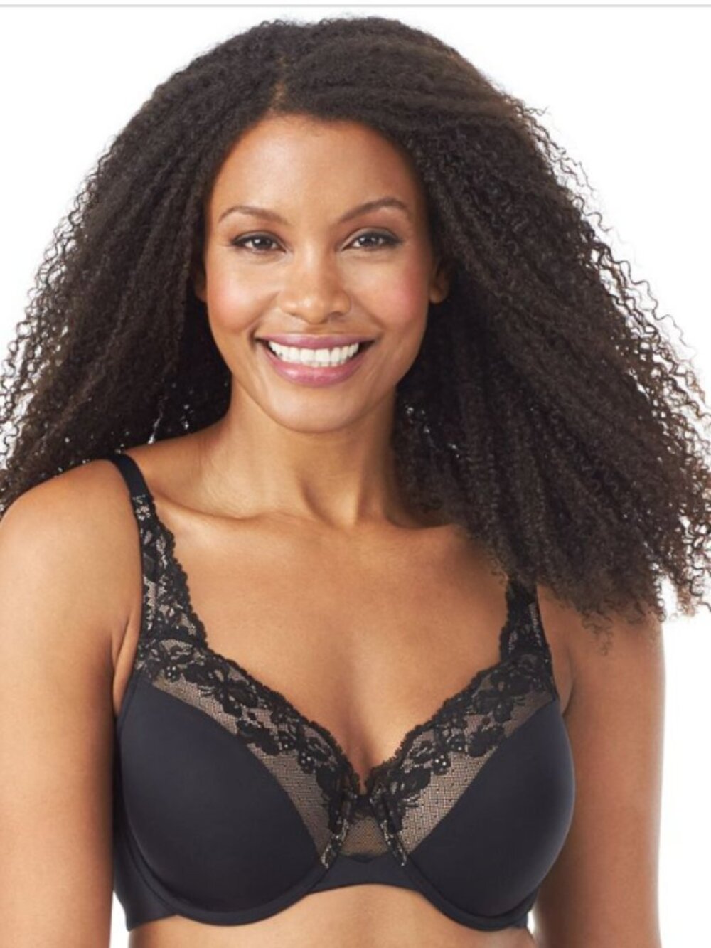 Olga by Warner's  Bras Cloud 9 Full-Figure Underwire Bra Black Size 36DD 9378